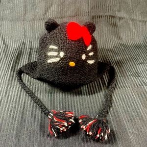 Hello Kitty Hand Made Winter Beanie